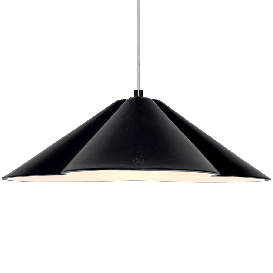 CERAMIC DOME PENDANT SURI LARGE - DYKE & DEAN