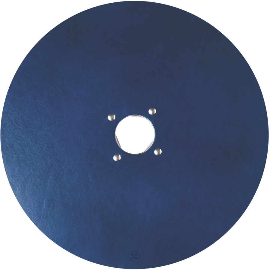 CHAISES NICOLLE LEATHER SEAT PAD - DYKE & DEAN