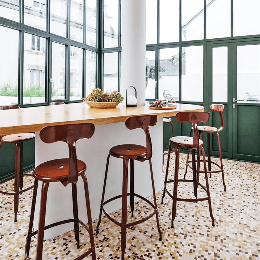 CHAISES NICOLLE METAL CHAIR 45 - DYKE & DEAN