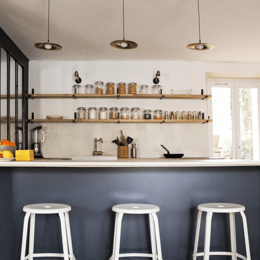 CHAISES NICOLLE METAL STOOL 65 - DYKE & DEAN