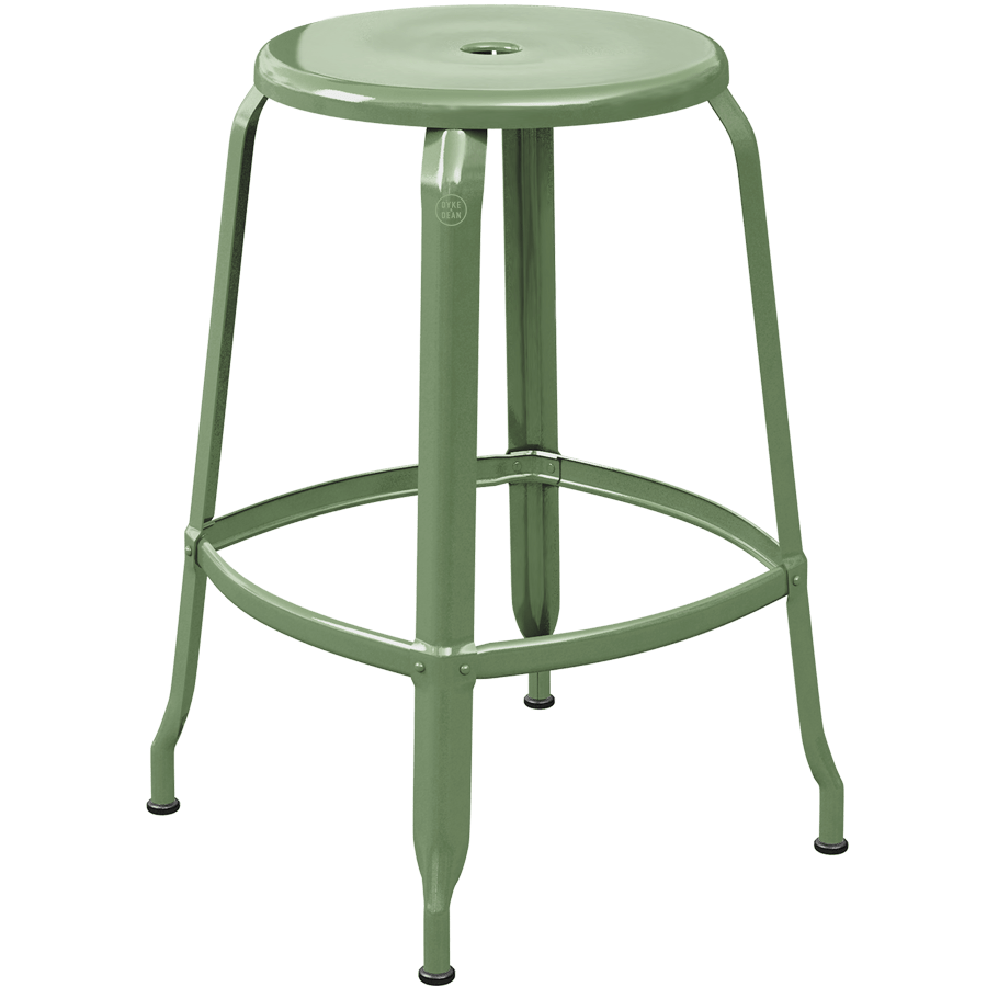 CHAISES NICOLLE METAL STOOL 80 - DYKE & DEAN