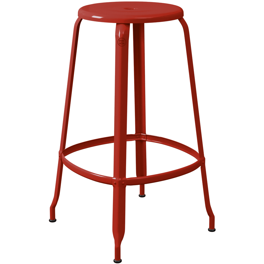 CHAISES NICOLLE METAL STOOL 80 - DYKE & DEAN
