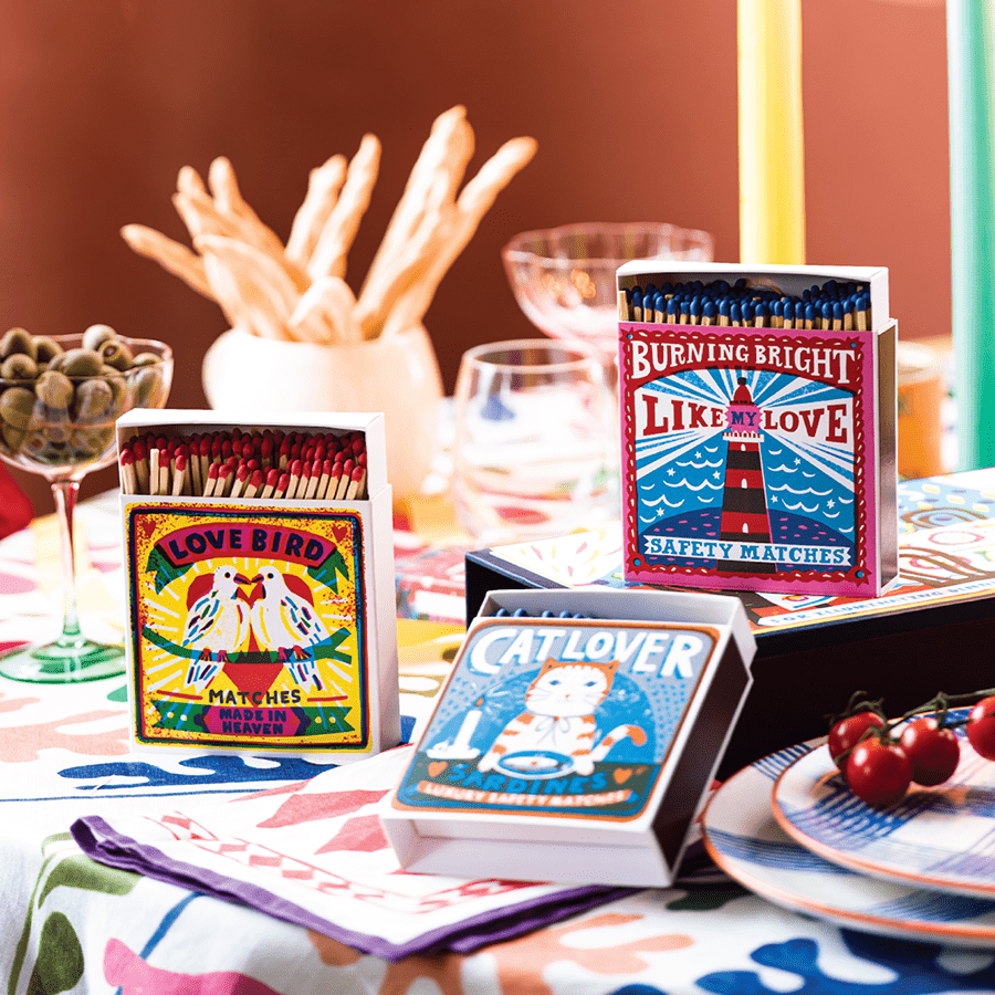 CIGAR LUXURY SAFETY MATCHES - DYKE & DEAN