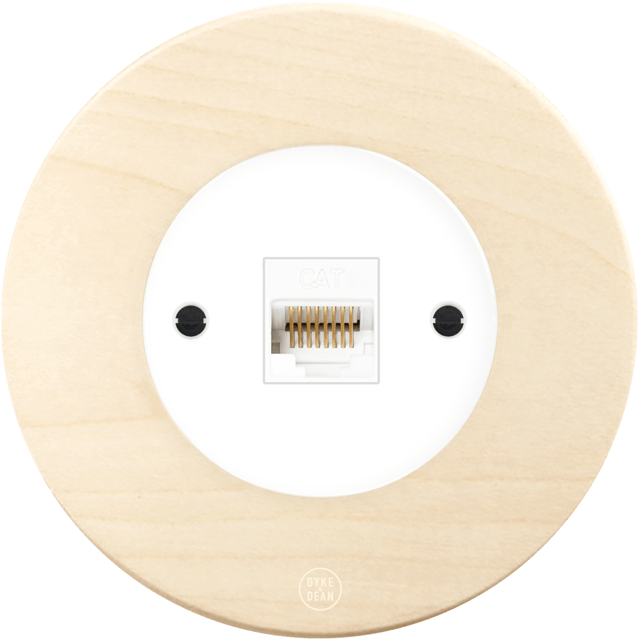 CLASSIC BEECHWOOD CAT WHITE SOCKET - DYKE & DEAN