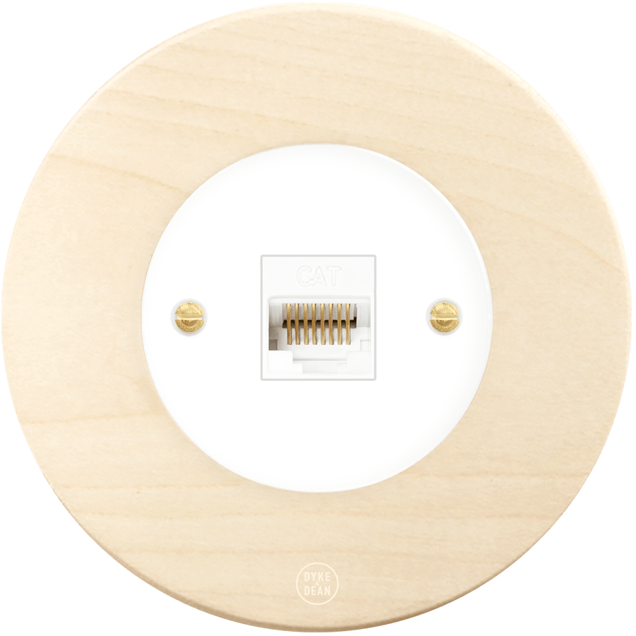 CLASSIC BEECHWOOD CAT WHITE SOCKET - DYKE & DEAN