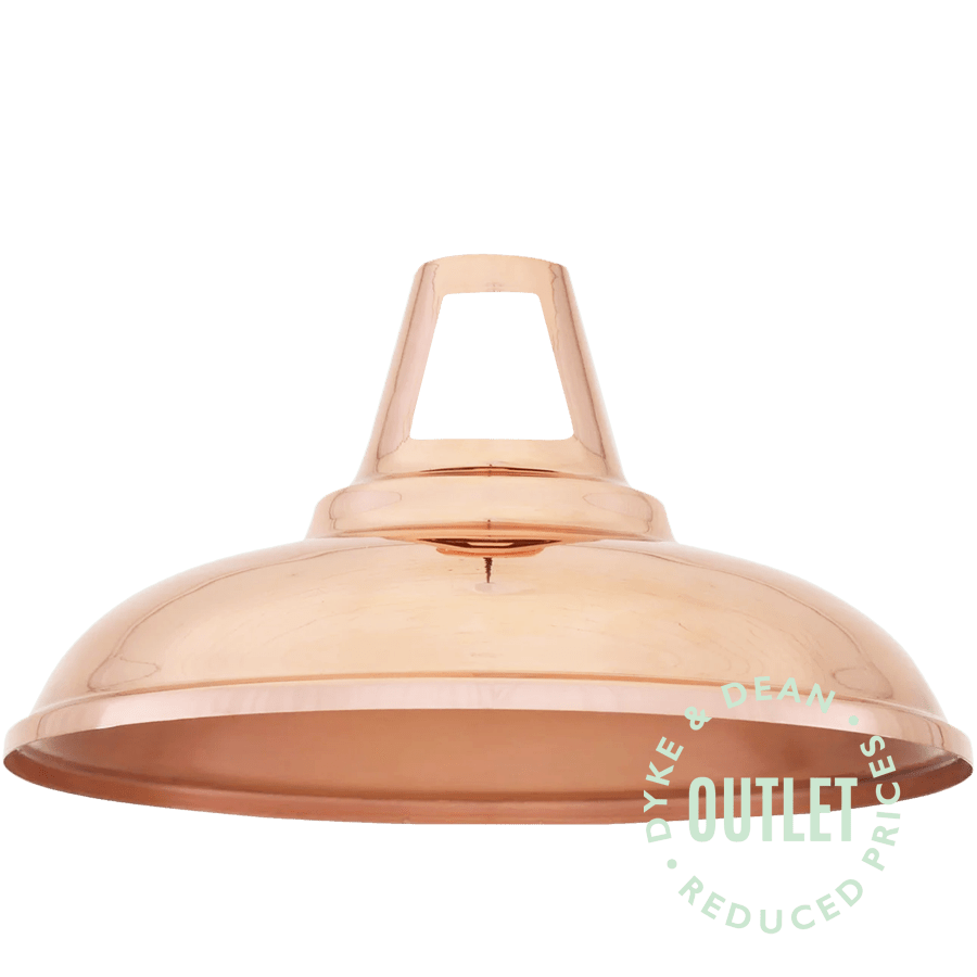 COPPER COOLICON LIGHT SHADE OUTLET - DYKE & DEAN