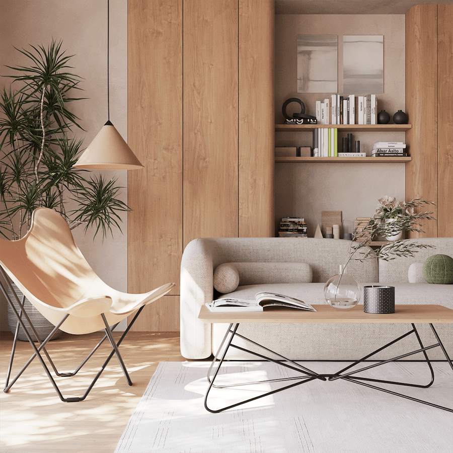 CUERO COFFEE TABLE THE KNOT OAK - DYKE & DEAN