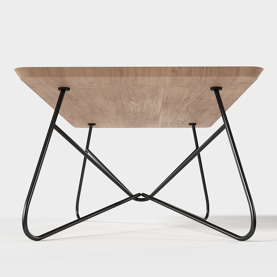 CUERO COFFEE TABLE THE KNOT OAK - DYKE & DEAN