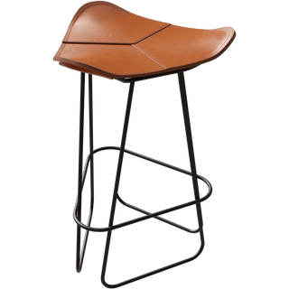 CUERO LEATHER BARSTOOL 65CM - DYKE & DEAN