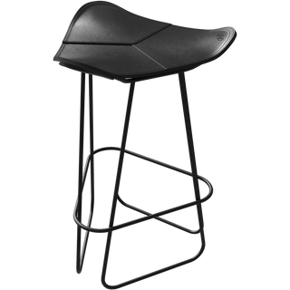 CUERO LEATHER BARSTOOL 65CM - DYKE & DEAN