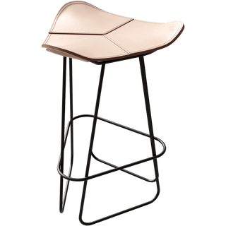 CUERO LEATHER BARSTOOL 65CM - DYKE & DEAN