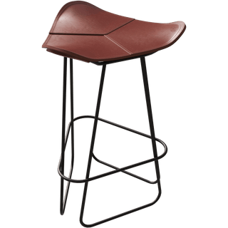 CUERO LEATHER BARSTOOL 65CM - DYKE & DEAN