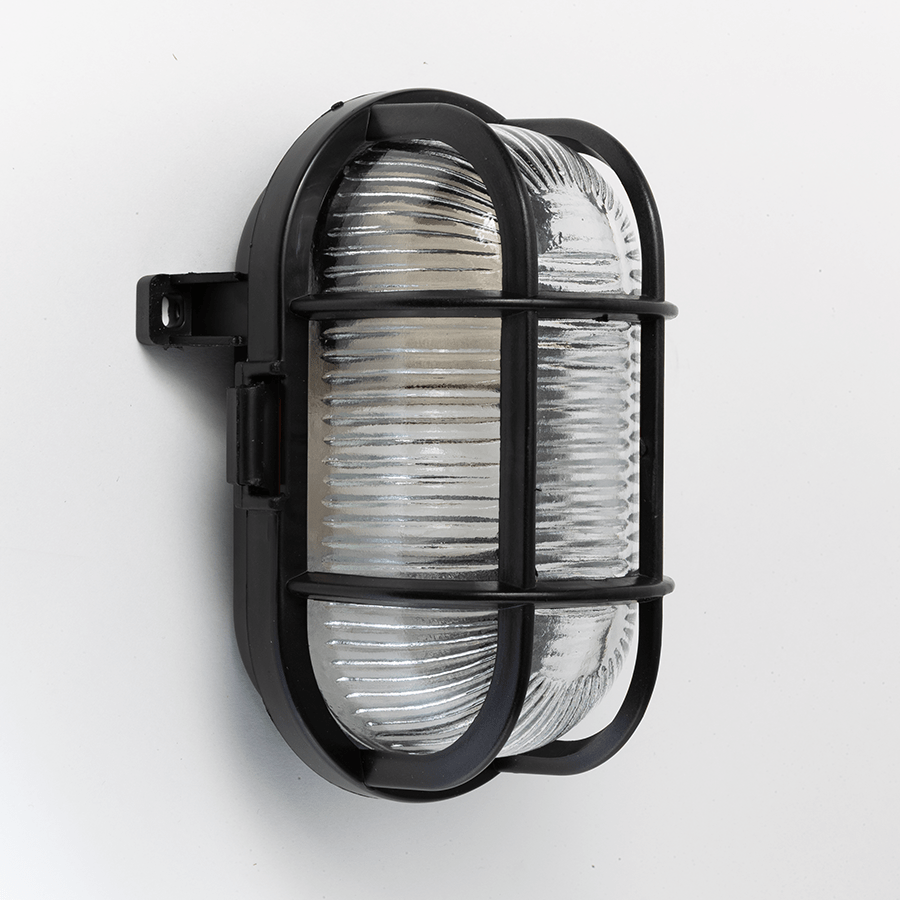 DARK BLUE OVAL BULKHEAD - DYKE & DEAN