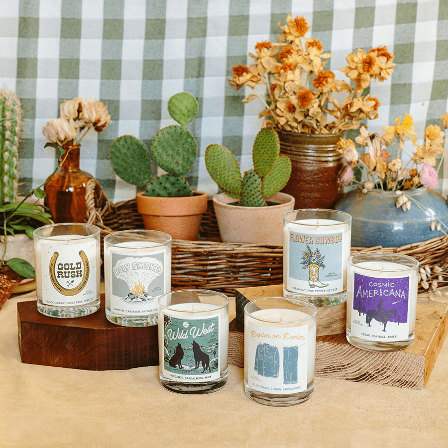 DENIM ON DENIM SOY CANDLE - DYKE & DEAN