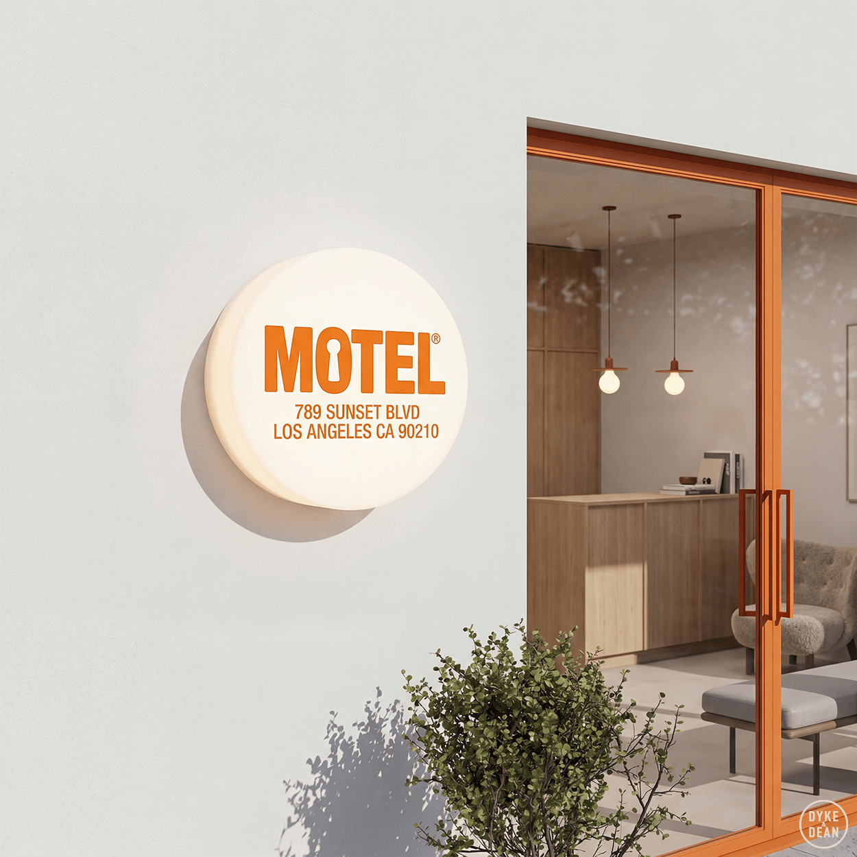 DISC WALL & CEILING LIGHT 590mm - DYKE & DEAN