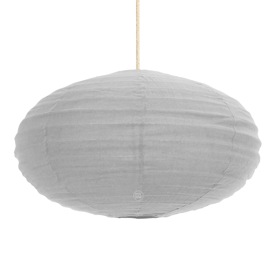DOME LINEN LIGHT SHADE 60CM - DYKE & DEAN