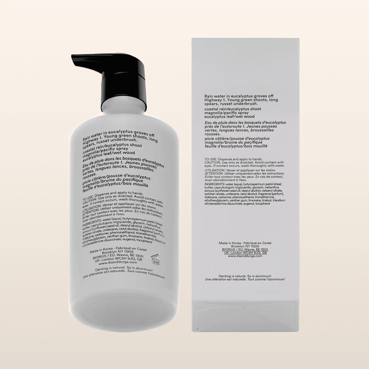 DS&DURGA BIG SUR AFTER RAIN HAND LOTION - DYKE & DEAN