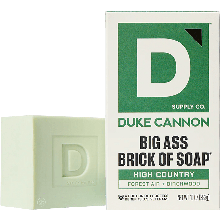DUKE CANNON BIG ASS BRICK OF SOAP HIGH COUNTRY - DYKE & DEAN