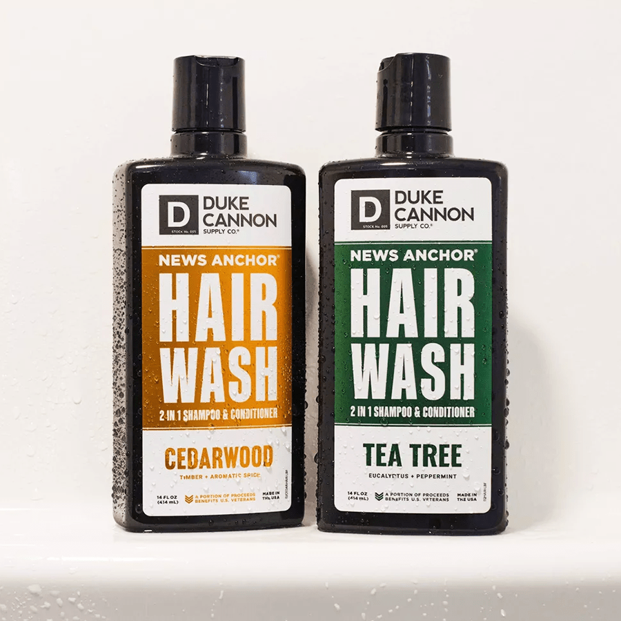 DUKE CANNON TEA TREE 2-N-1 HAIR WASH - DYKE & DEAN