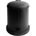DYKE & DEAN BLACK 5L DUSTBIN - DYKE & DEAN