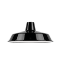 DYKE & DEAN SMALL PENDANT LAMPSHADE BLACK - DYKE & DEAN