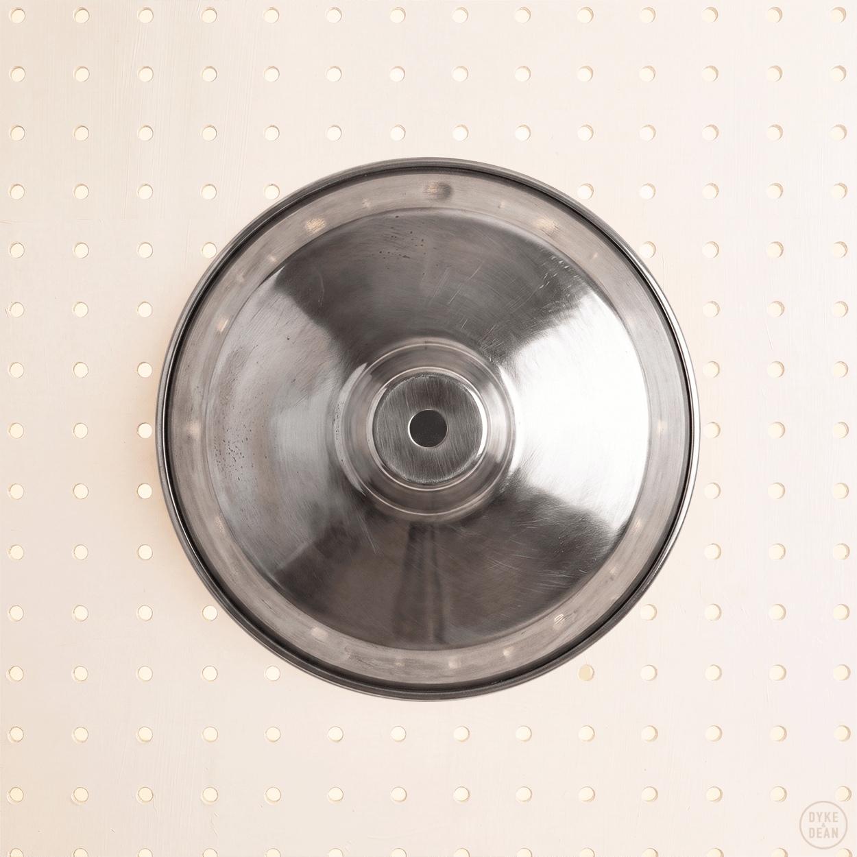 DYKE & DEAN SMALL PENDANT LAMPSHADE RAW METAL - DYKE & DEAN