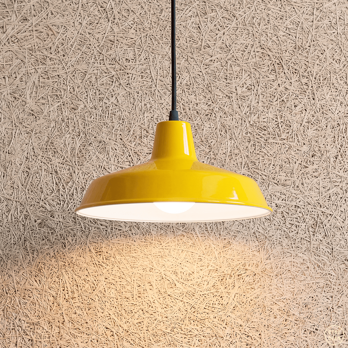 Dyke & Dean small pendant lampshade Yellow - DYKE & DEAN