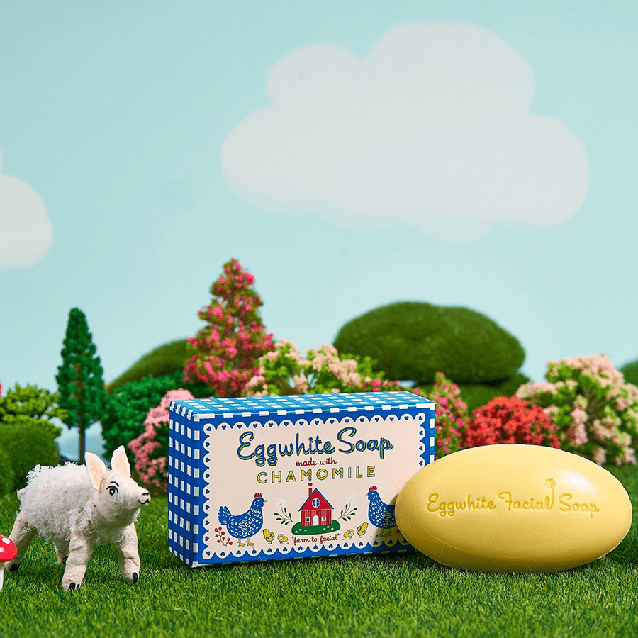 EGGWHITE & CHAMOMILE FLOWER FACIAL SOAP - DYKE & DEAN