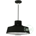 FAKTORY DARK GREY MODEL 2 PENDANT LIGHT SHADE OUTLET - DYKE & DEAN
