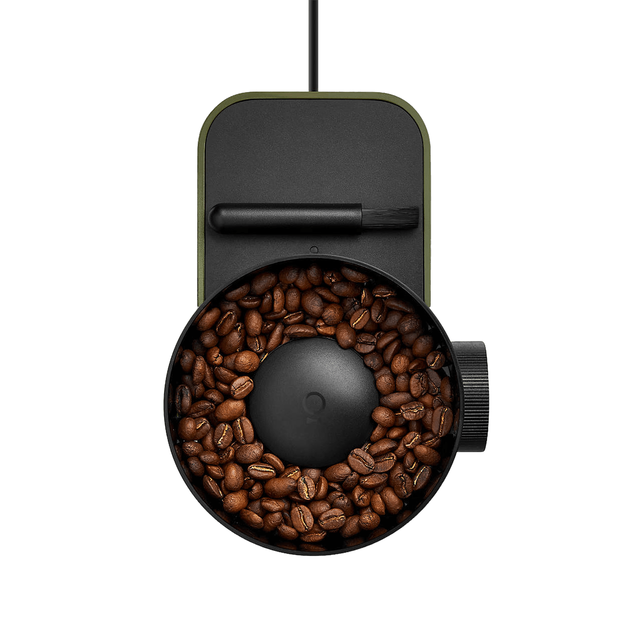 FELLOW OPUS 2 CONICAL BURR GRINDER WOODLAND GREEN & WALNUT - DYKE & DEAN