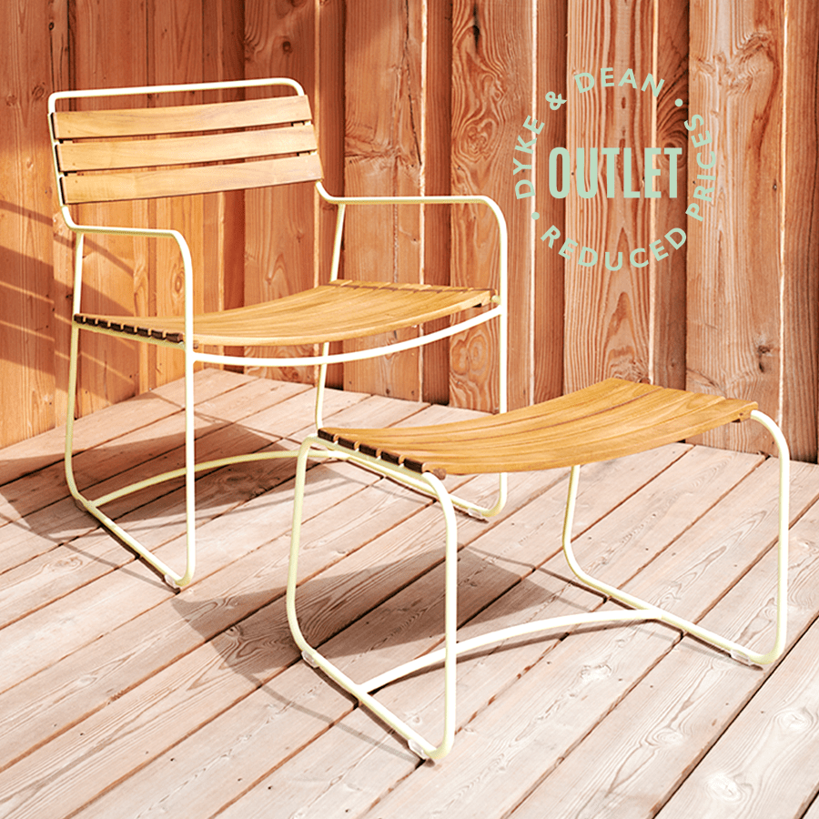 FERMOB FAUTEUIL LOUNGE CHAIR CORAL OUTLET - DYKE & DEAN