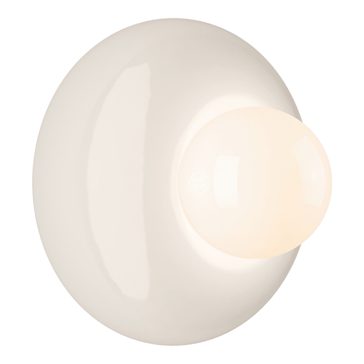 FERROLUCE BUMBUM CERAMIC DISC SCONCE WALL LIGHT - DYKE & DEAN