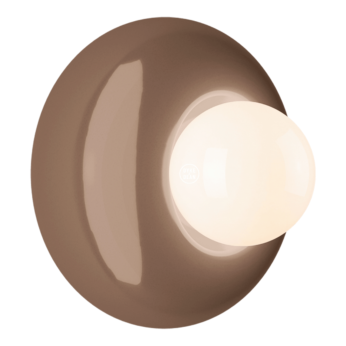 FERROLUCE BUMBUM CERAMIC DISC SCONCE WALL LIGHT - DYKE & DEAN