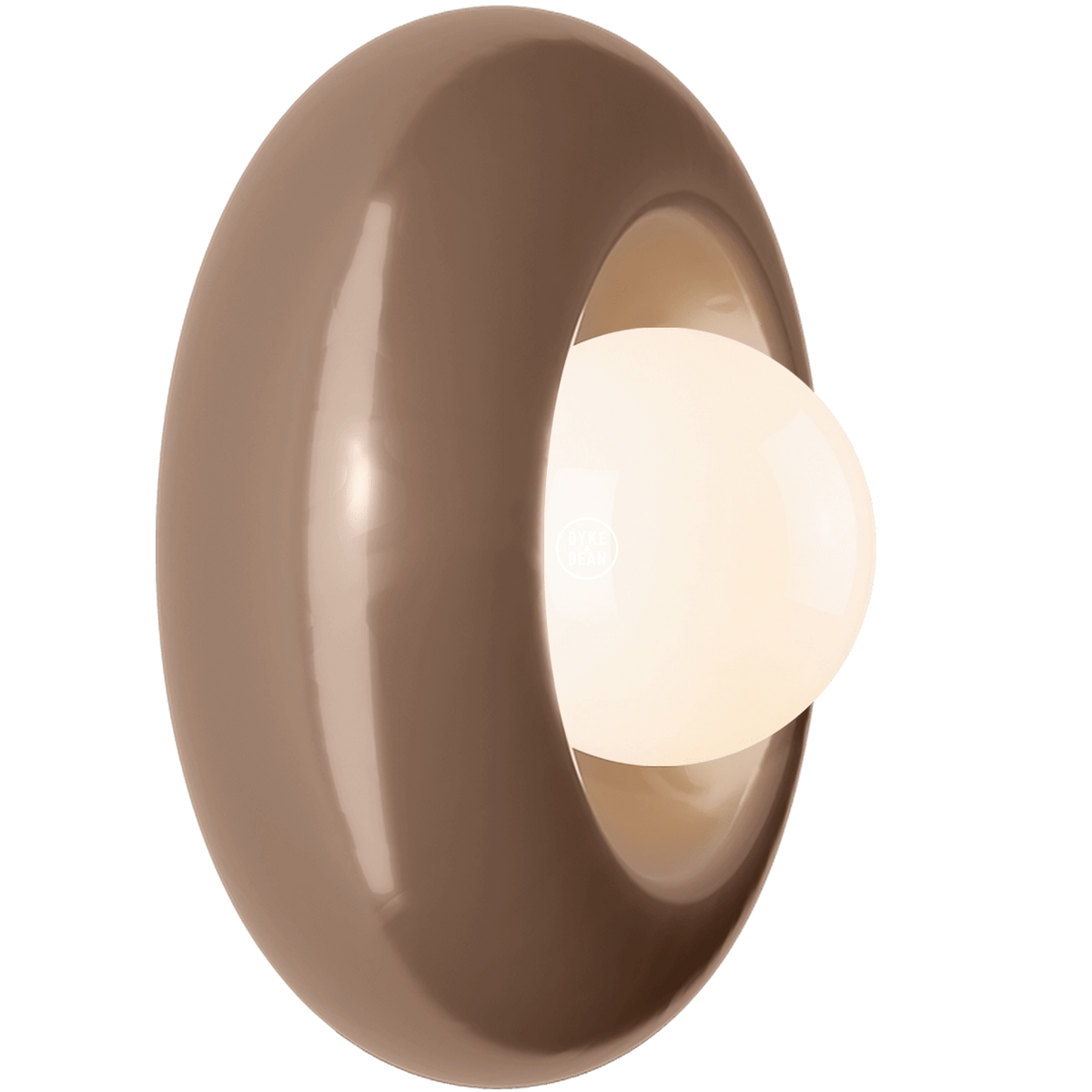 FERROLUCE BUMBUM CERAMIC DISC SCONCE WALL LIGHT LARGE - DYKE & DEAN