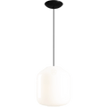 FLASK BLACK GLASS PENDANT LIGHT MEDIUM - DYKE & DEAN
