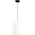 FLASK ORCHID BLACK GLASS PENDANT LIGHT XL - DYKE & DEAN