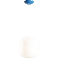FLASK SAPPHIRE BLUE GLASS PENDANT LIGHT MEDIUM - DYKE & DEAN