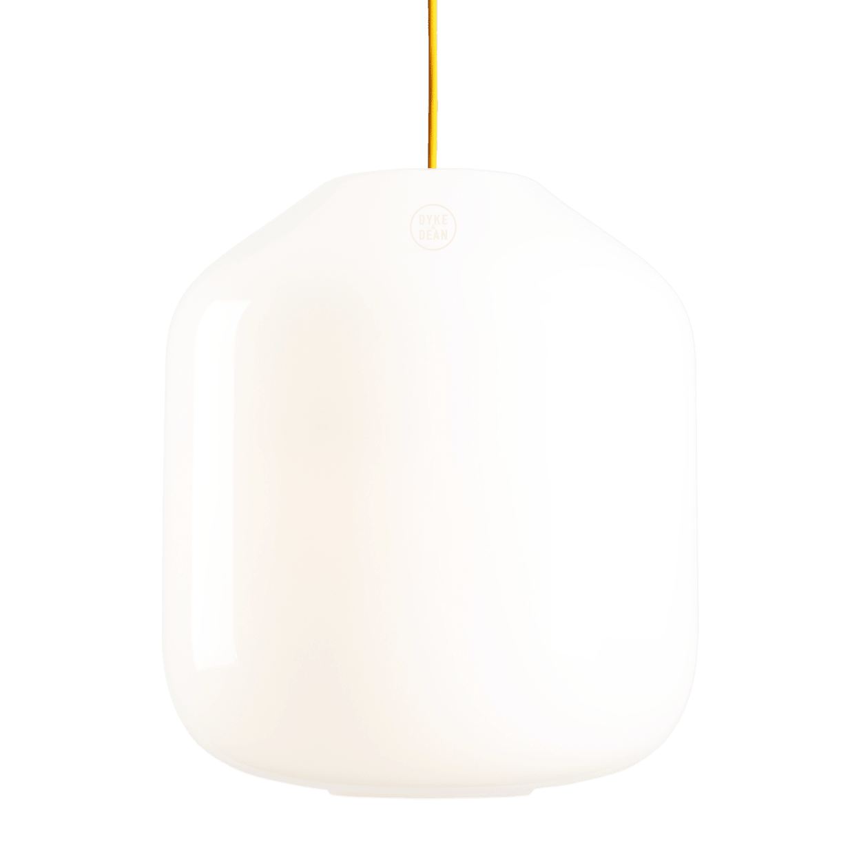 FLASK YELLOW GLASS PENDANT LIGHT MEDIUM - DYKE & DEAN