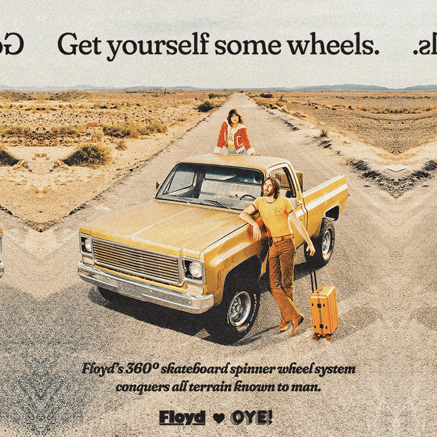 FLOYD CABIN TRAVEL CASE MAGIC PURPLE - DYKE & DEAN