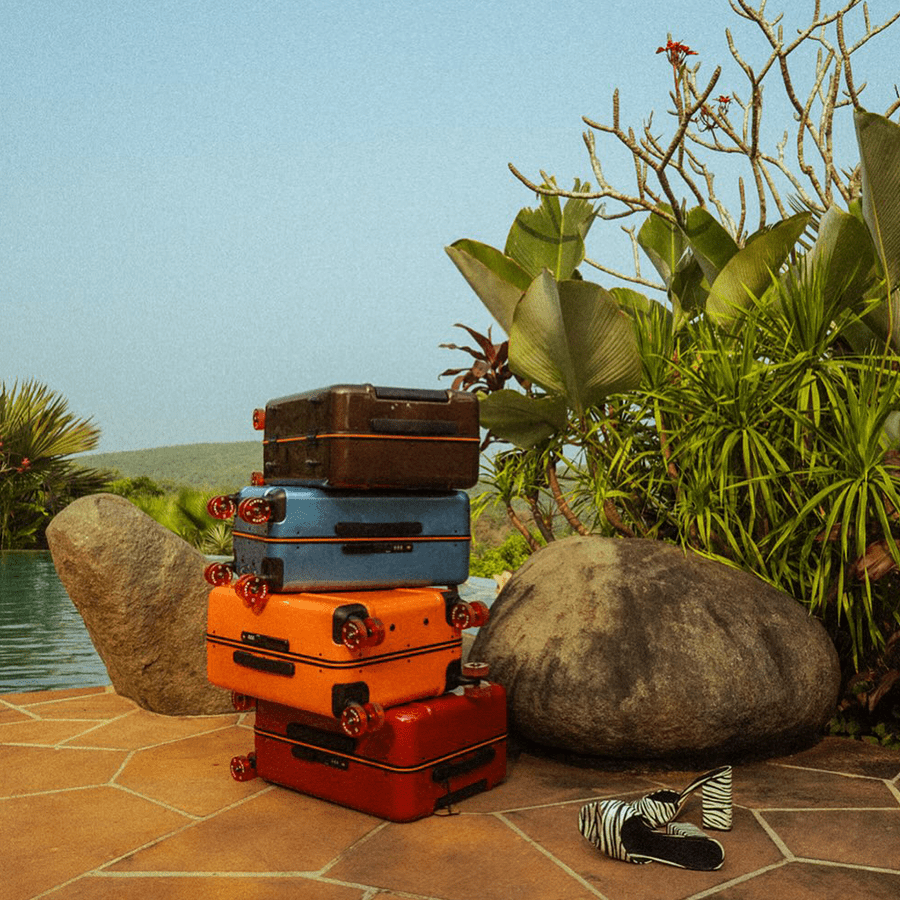 FLOYD CABIN TRAVEL CASE PACIFIC BLUE - DYKE & DEAN