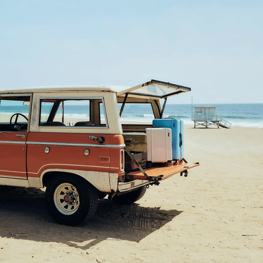 FLOYD CABIN TRAVEL CASE PACIFIC BLUE - DYKE & DEAN