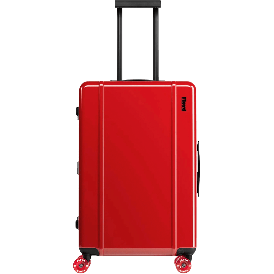 FLOYD CHECK IN TRAVEL CASE RED - DYKE & DEAN