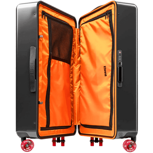 FLOYD CHECK IN TRAVEL CASE TARMAC GREY - DYKE & DEAN