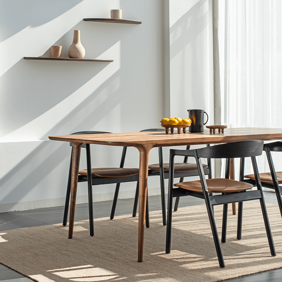 GAZZDA FAWN OAK DINING TABLE 180 - DYKE & DEAN