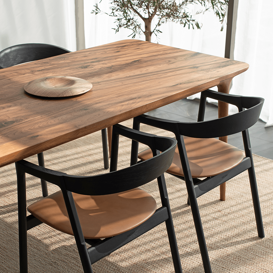 GAZZDA FAWN OAK DINING TABLE 200 - DYKE & DEAN