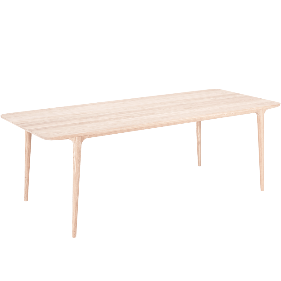 GAZZDA FAWN OAK DINING TABLE 220 - DYKE & DEAN