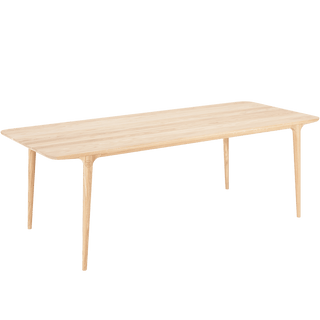 GAZZDA FAWN OAK DINING TABLE 220 - DYKE & DEAN