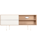 GAZZDA FINA SIDE BOARD WHITE OAK 150 - DYKE & DEAN