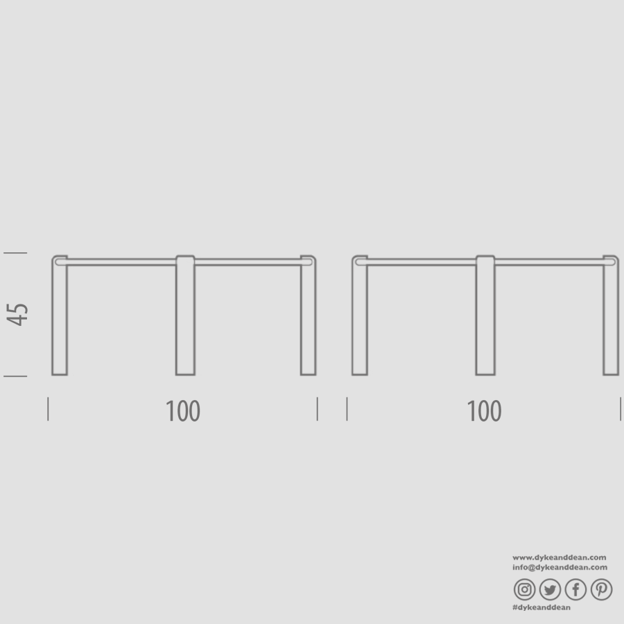 GAZZDA KULIN COFFEE TABLE OAK 100 - DYKE & DEAN