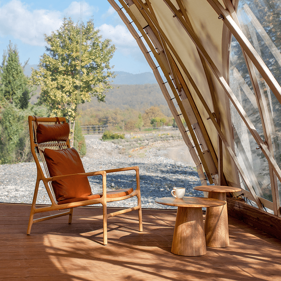 GAZZDA MUSHROOM COFFEE TABLE 80 - DYKE & DEAN